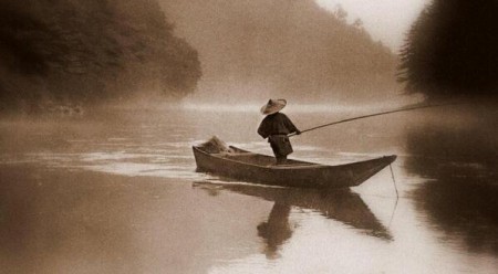 hombre pescando